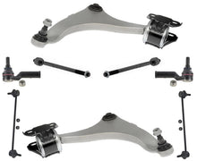 Brazos de control inferiores delanteros, varillas de amarre y enlaces exteriores interiores para Volvo S60 2011-2018