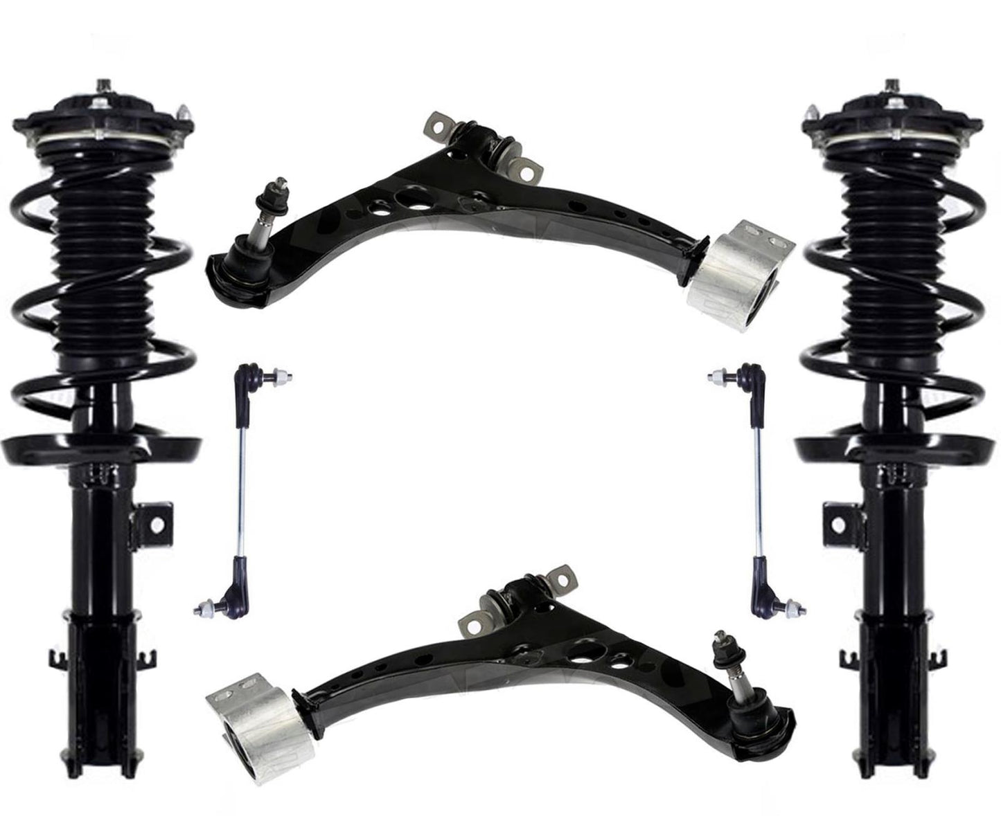 Puntales delanteros completos y brazos de control inferiores para Chevrolet Cruze 1.6L LT 17-19