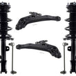 Front Struts Lower Control Arms & Links For 2014-2019 Toyota Highlander 3.5L