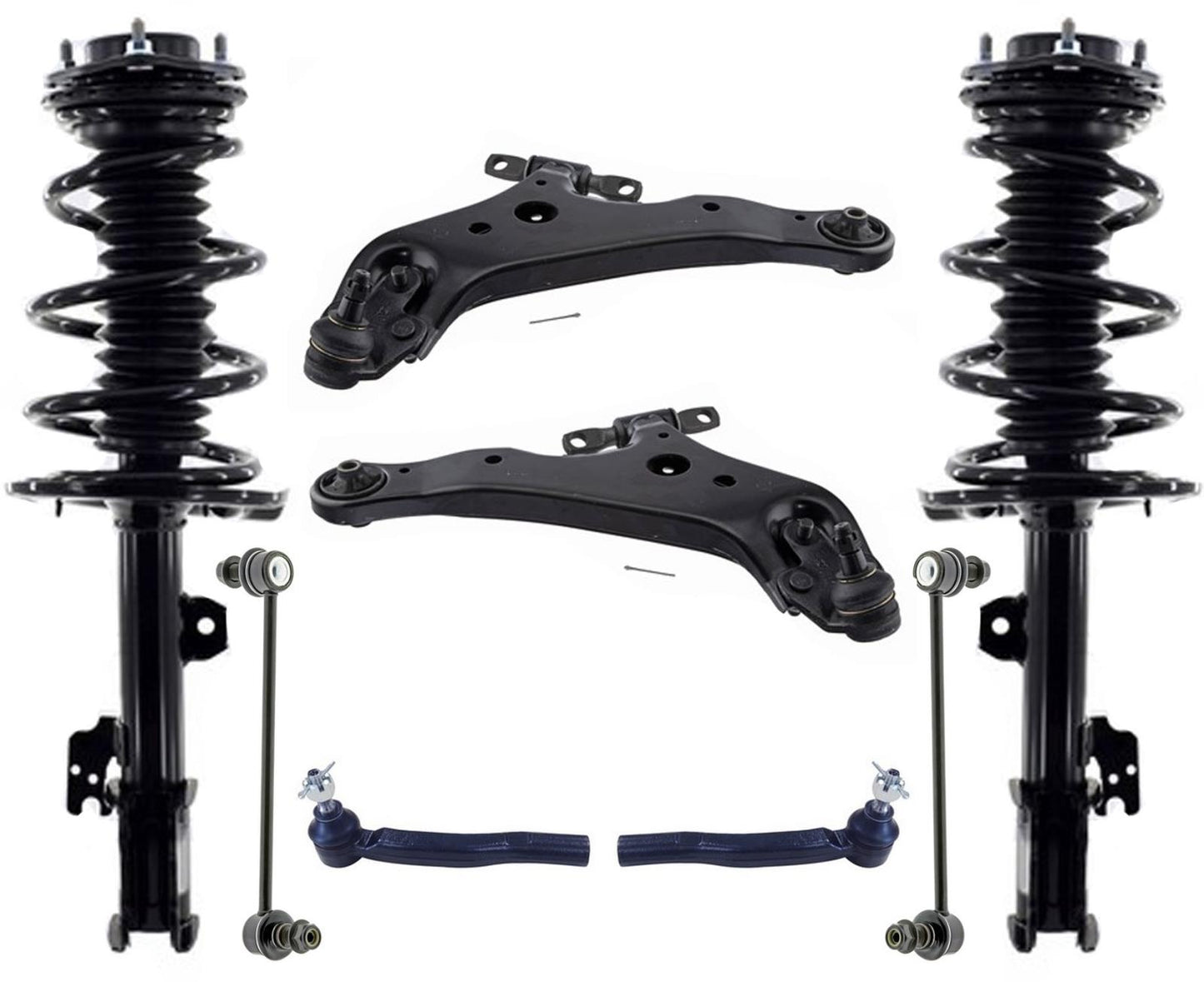 Brazos de control de puntales delanteros y eslabones para Toyota Highlander 3.5L 2014-2019