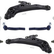100% nuevo kit de 6 piezas de brazos de control inferiores delanteros, enlaces de varillas de amarre para Toyota Venza 09-16