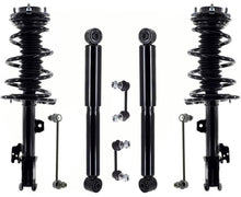 Front Complete Struts Rear Shocks & Links For 2014-2019 Toyota Highlander 2.7L