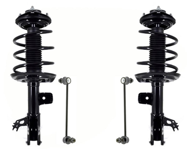 Front Complete Struts & Links For 2018-2023 Camry XLE Front Wheel Drive 2.5L