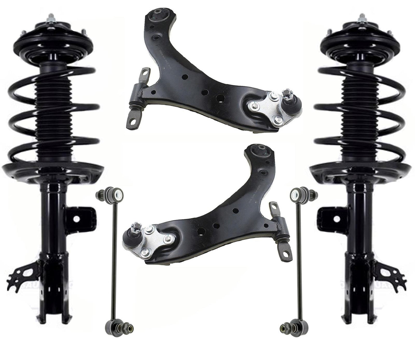 Brazos de control y enlaces de puntales delanteros completos para Camry XSE 2018-2023 2.5L 3.5L