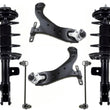 Front Complete Struts Control Arms & Links For 2018-2023 Camry XSE 2.5L 3.5L