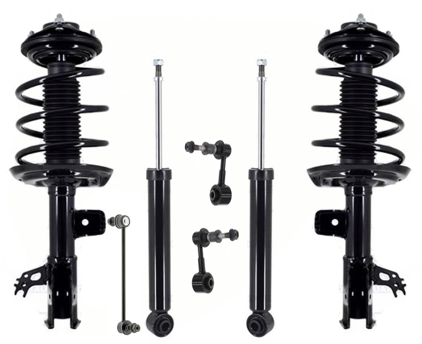 Front Complete Struts Rear Shocks & Links For 2018 19 2023 Camry XSE 2.5L 3.5L