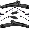 Lower Control Arm & Ball Joint Tie Rods Sway Bar Links For Suzuki SX4 2007-2014