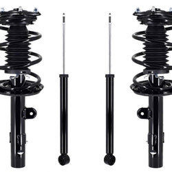 Front Complete Struts Assembly & Rear Shocks For 2018-2021 Honda Accord 1.5L