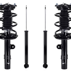 Front Complete Struts Assembly & Rear Shocks For 2018-2022 Honda Accord 1.5L