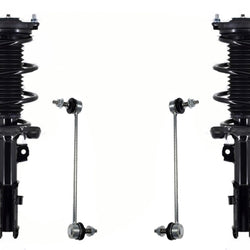 Front Complete Struts & Links For 2017-19 Elantra Sport 1.6 Turbo Korean Built