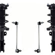 Front Complete Struts & Links For 2017 Elantra Eco US Built W/O 17 Inch Wheel