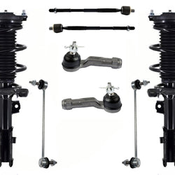 Front Struts Tie Rods & Links For 2017-19 Elantra Sport 1.6 Turbo Korean Built