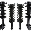 Front Rear Complete Struts Coil Spring Assembly For 2013-2017 Subaru Crosstrek