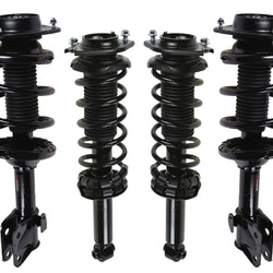 Front Rear Complete Struts Coil Spring Assembly For 2013-2017 Subaru Crosstrek