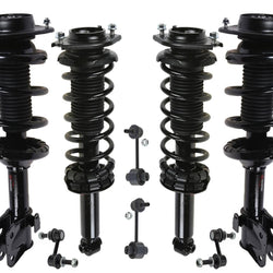 Front & Rear Complete Struts & Sway Bar Links For 2013-2017 Subaru Crosstrek
