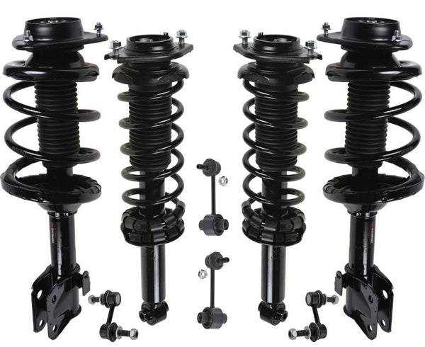 Front & Rear Complete Struts & Sway Bar Links For 2013-2017 Subaru Crosstrek