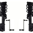 Front Complete Struts Assembly & Sway Bar Links For 2015-2023 Ford Mustang 3.7L
