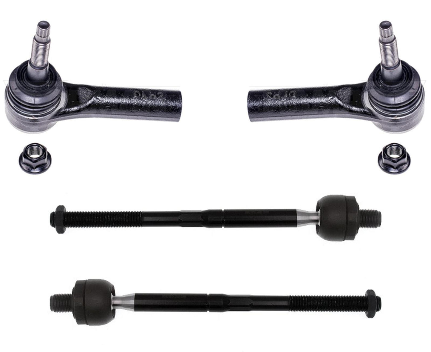 Varillas de amarre exteriores interiores delanteras izquierda y derecha para Ford Mustang 2015-2021
