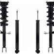 Front Struts & Rear Shocks For 2014-2017 Infiniti QX70 3.7L Rear Wheel Drive