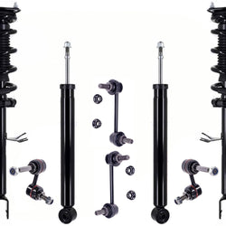 Front Struts Shocks & Links For 2014-2017 Infiniti QX70 3.7L Rear Wheel Drive