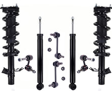 Front Struts Rear Shocks & Links For 14-2017 Infiniti QX70 3.7L All Wheel Drive