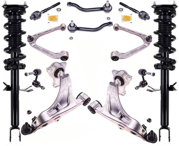 Front Struts Control Arms Links For 14-2017 Infiniti QX70 3.7L Rear Wheel Drive