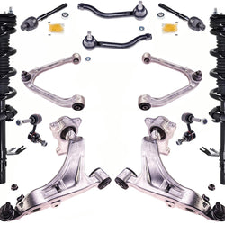 Front Struts Control Arms Links For 14-2017 Infiniti QX70 3.7L All Wheel Drive