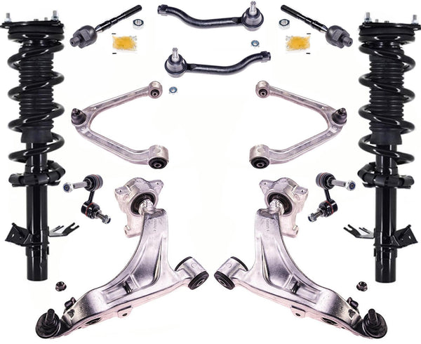 Front Struts Control Arms Links For 14-2017 Infiniti QX70 3.7L All Wheel Drive