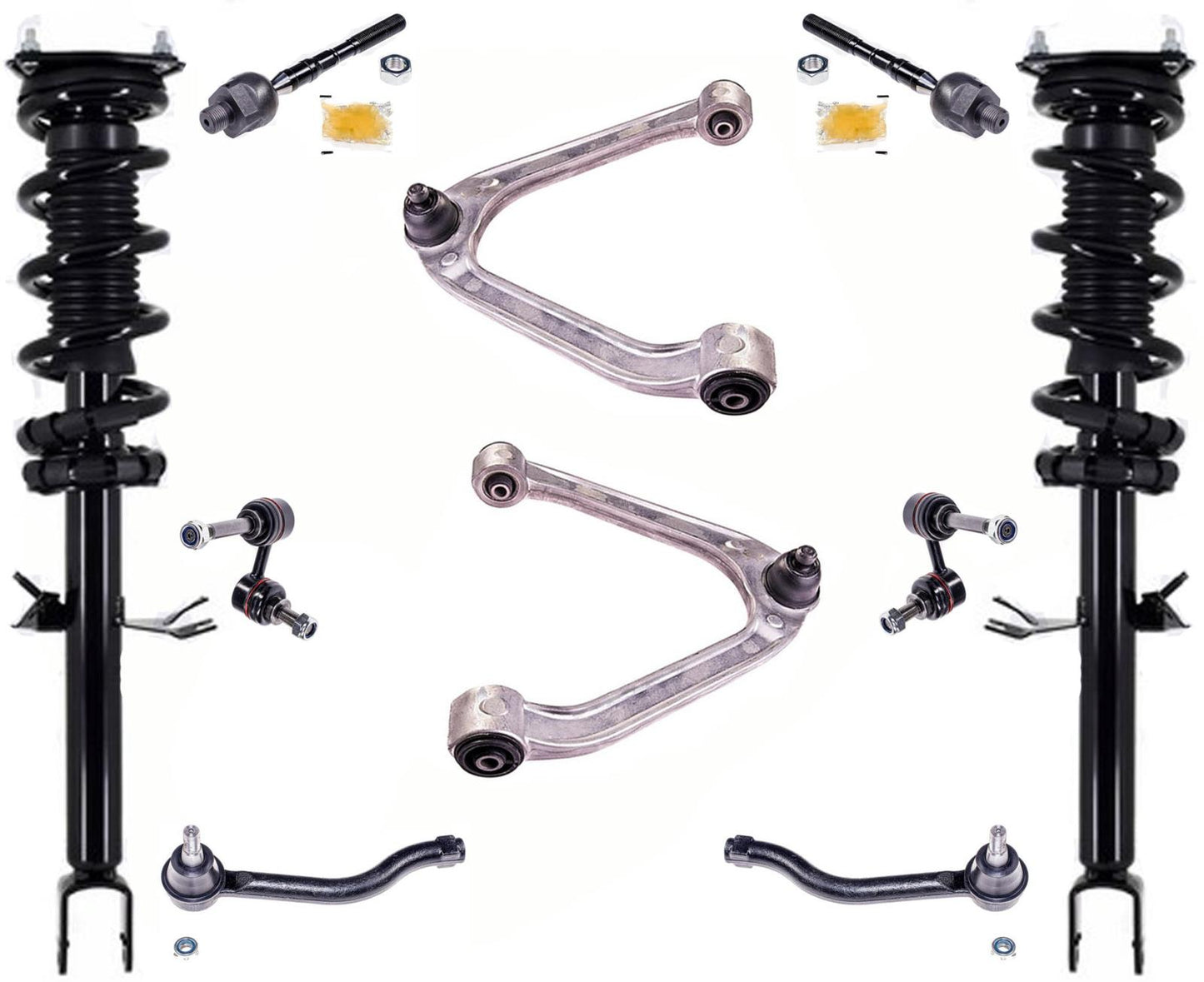 Enlaces de brazos de control superiores de puntales delanteros para tracción trasera QX70 3.7L 2014-2017