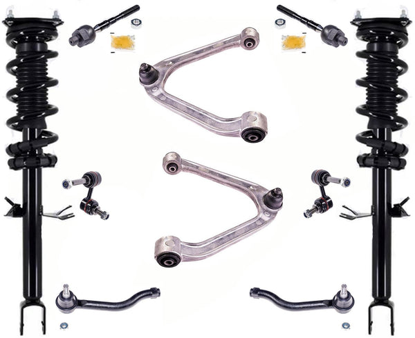 Front Struts Upper Control Arms Links For 2014-2017 QX70 3.7L Rear Wheel Drive
