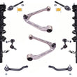 Front Struts Upper Control Arms Links For 2014-2017 QX70 3.7L All Wheel Drive