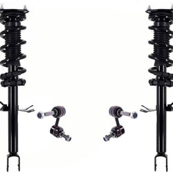 Front Complete Struts & Links For 2014-2017 Infiniti QX70 3.7L Rear Wheel Drive