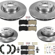 Rotores de disco y pastillas de freno con 4 pistones Brembo para Hyundai Genesis Coupe 2010-2016