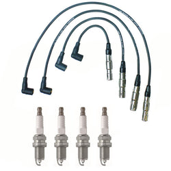 Fits 2001-2005 Volkswagen Beetle 2.0L Ignition Wires & Bosch Spark Plugs
