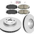 Front Ceramic Pads & Coated Rotors FOR COROLLA MATRIX VIBE & SCION 2008-2019