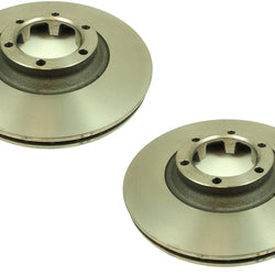 Rotores de freno de disco delantero para Dodge Ram 50 1987-1993 con tracción en las 4 ruedas