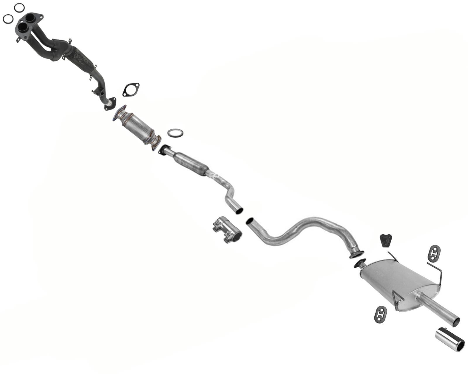 その他 kansan Catalytic Converter Exhaust for Nissan Sentra 1.8 00-01 With