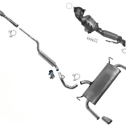 Made in USA Exhaust Resonator Pipes Muffler for Ford Escape 13-2019 1.5L 1.6L