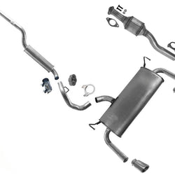 Rear Catalytic Converter Pipes Dual Muffler for Ford Escape 17-19 1.5L 2.0 2.5L