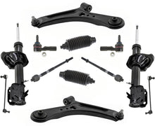 Lower Control Arm & Ball Joint Tie Rods Sway Bar Links Kit for SX4 Base 2007-14