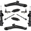 Lower Control Arm & Ball Joint Tie Rods Sway Bar Links Kit for SX4 Base 2007-14
