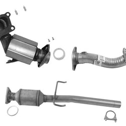 Front & Rear Catalytic Converter Pipe Gaskets for Mazda CX7 2.3L Turbo 10-12