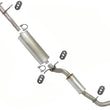 Exhaust System Muffler Tail Pipe Res For Colorado 15-21 3.6 W 128.3 Wheelbase