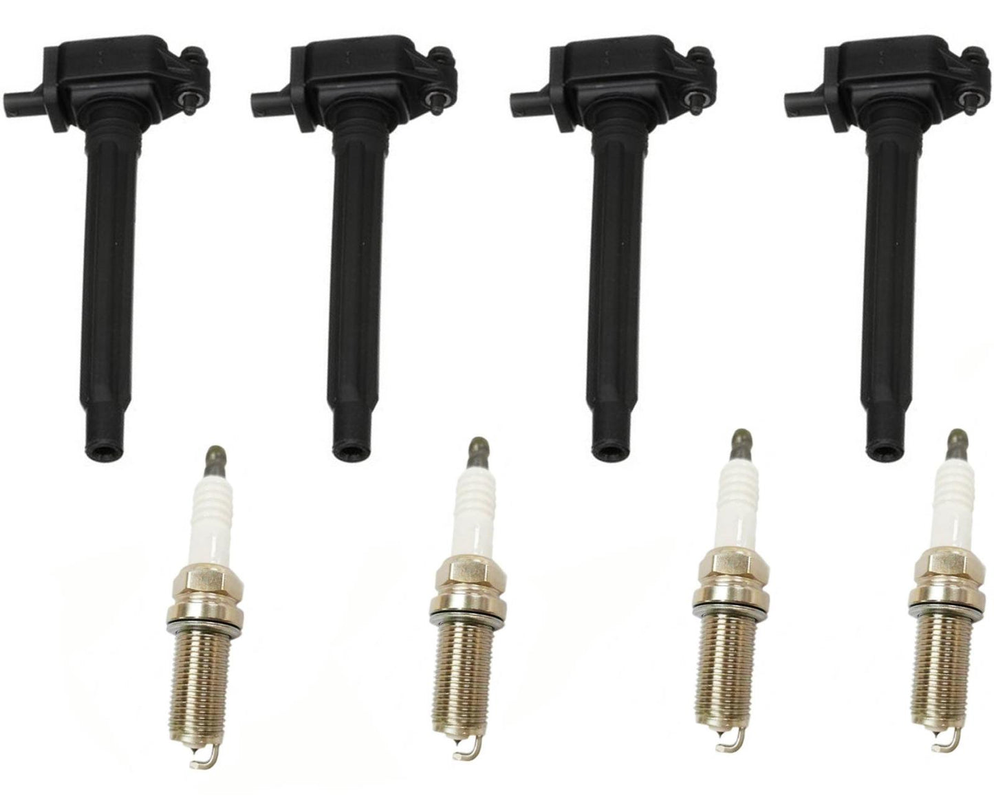 4 Direct Ignition Coil & Spark Plugs For 2015-2021 Jeep Renegade 2.4L