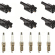 Direct Ignition Coils & Spark Plugs For 2014-2018 Chevrolet Silverado 1500 4.3L