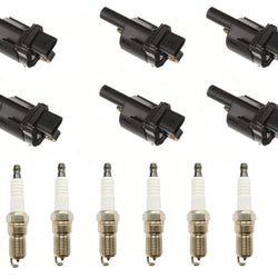 Direct Ignition Coils & Spark Plugs For 2014-2018 Chevrolet Silverado 1500 4.3L