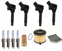 Bobinas de encendido directo, bujías y filtros para Audi A4 2017-2020 17-19 2.0L