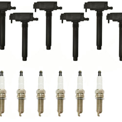 6 Direct Ignition Coils & Spark Plugs For 2016-2021 Jeep Grand Cherokee 3.6L