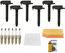 6 bobinas de encendido, bujías y filtros para Jeep Gladiator 3.6L 2020-2021