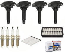 4 bobinas de encendido directo, bujías y filtros para Mazda 3 2.0L 2014-2018